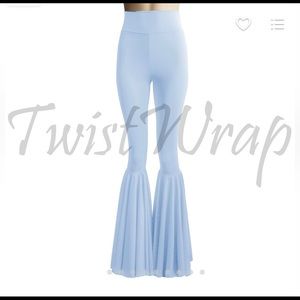 Brand new blue bell bottom pants S/M
